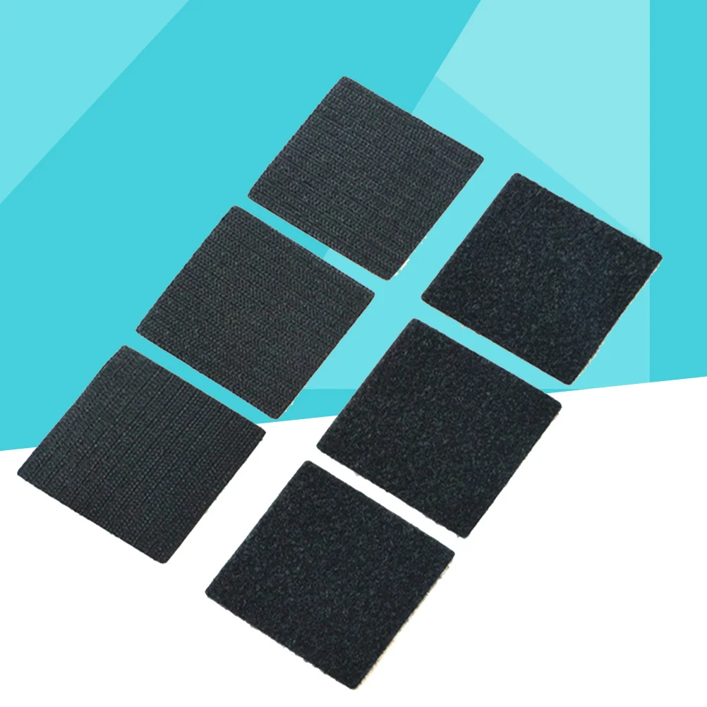 30Pcs Adhesive Rug Anchors Non-Slip Hook and Loop Fastener for Hardwood Tile Floors Living Room Bedroom Bathroom Use