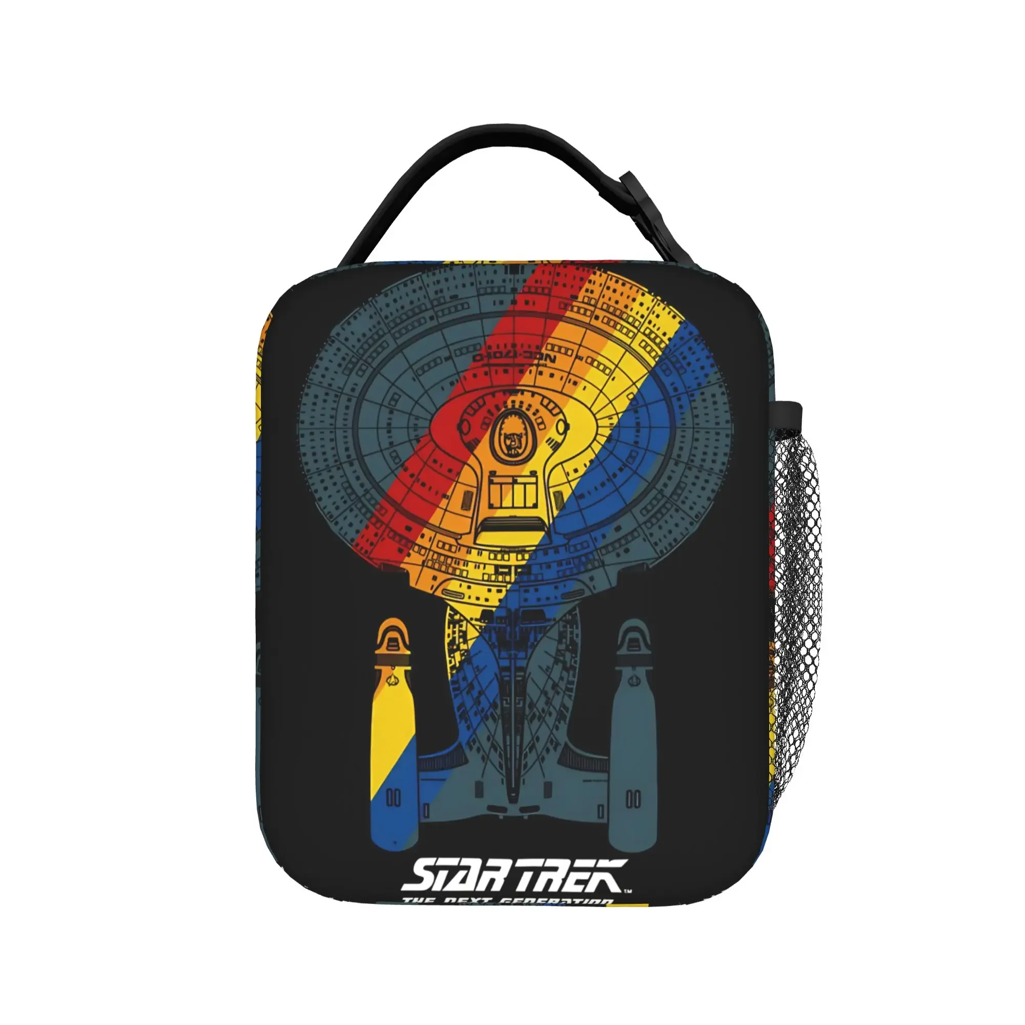 Stars Treks Lunch Bag Fashion Outdoor Picnic Lunch Box Print Portable Zipper Tote Food Bags