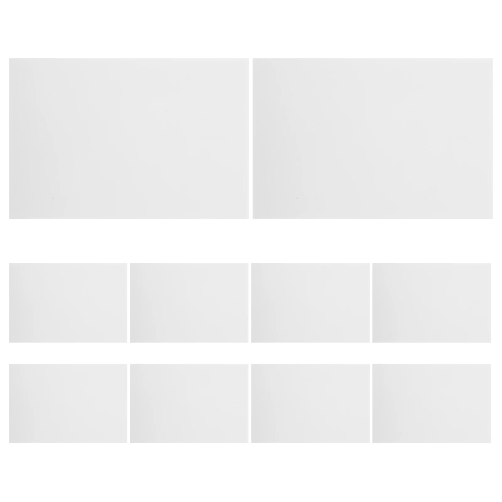 

10 Pcs White Rubber Stamp Blocks 15x10x0 6cm DIY Carving Flexible Bricks Professional Crafts Material Storage Portable