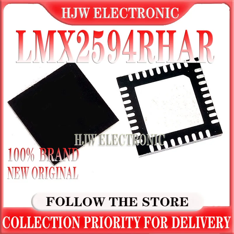 

1-10PCS LMX2594RHAR 100% original IC PLL CLOCK/FREQ 40VQFN Flexible ramp generation, Integer-Boundary Spurs (IBS) removal