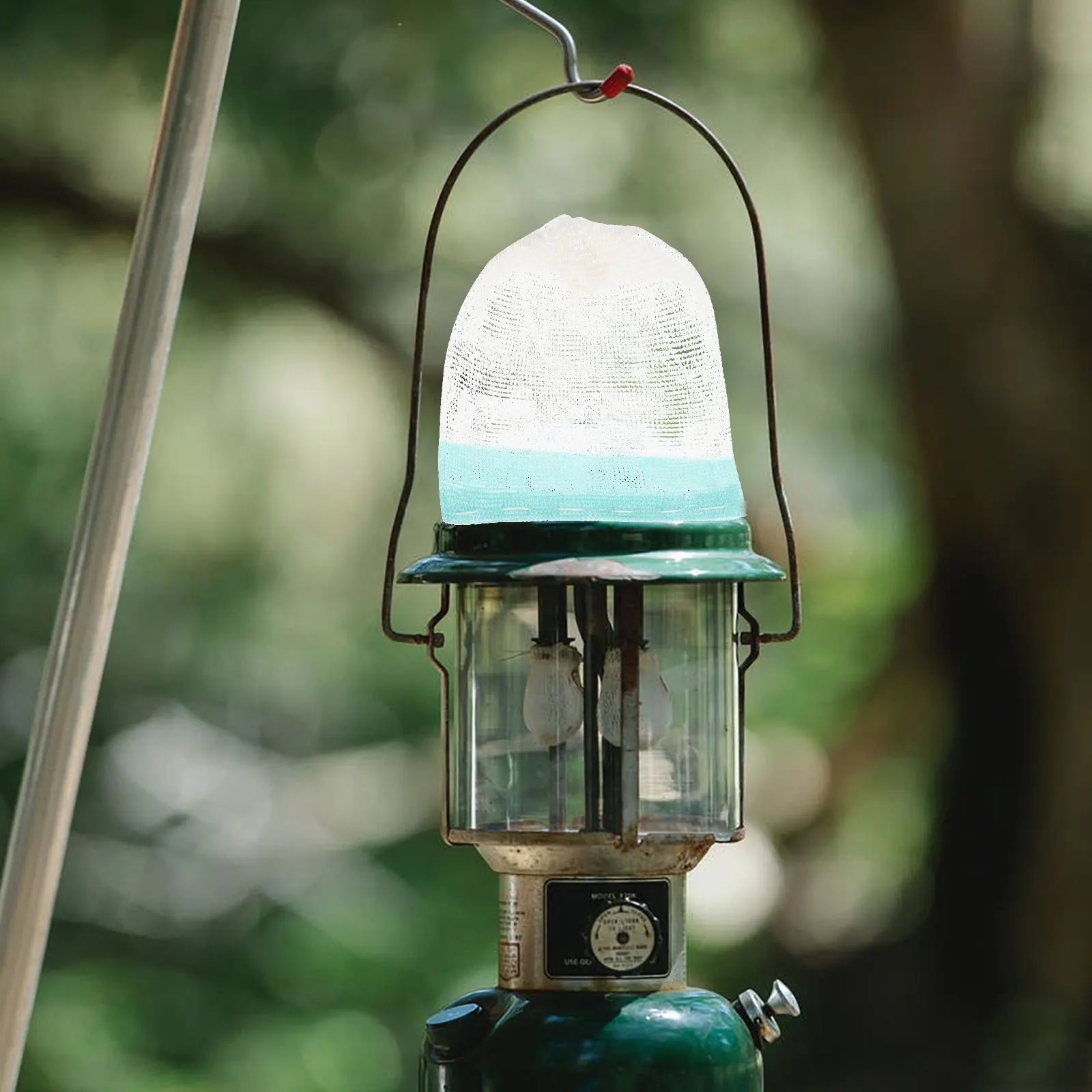 

12Pcs Gas Lamp Wick Covers Large Elastic Oil Light Mantle for Lanterns Outdoor Adventures Self-Driving Trips Non-Radiation