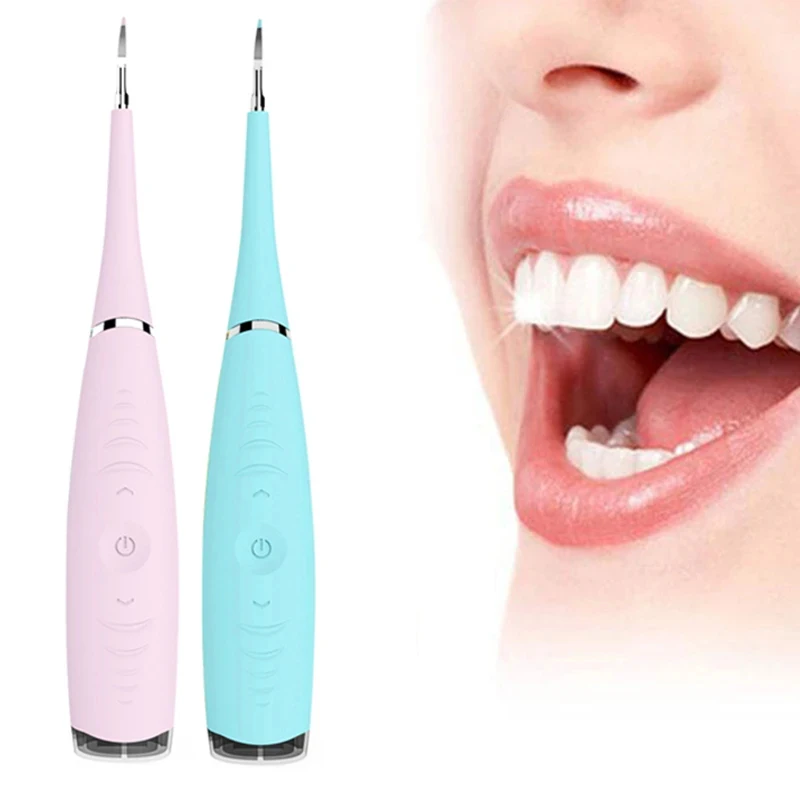 

NEW Tooth Whitening Oral Care Cleaning Tool Portable Electric Water Flosser USB Rechargeable Tartar and Stain Remover Waterproof