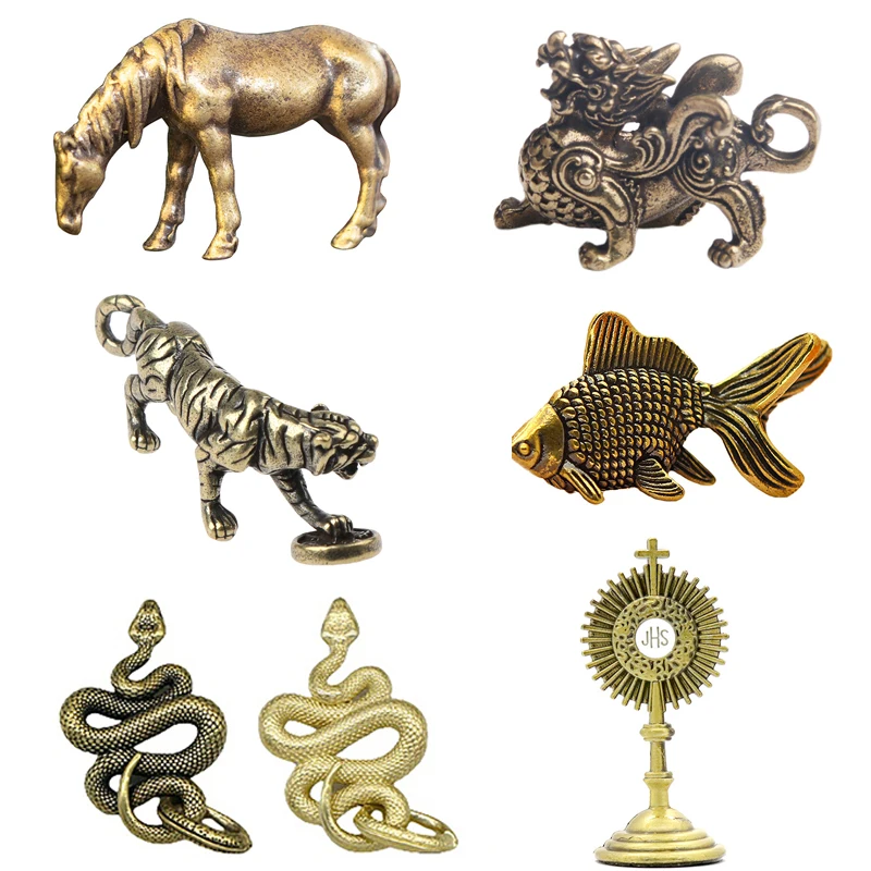 1-шт-Антикварная-латунная-фигурка-лошади-с-длинным-хвостом-большие-медные-украшения-Фэн-шуй-миниатюрные-настольные-декоративные-изделия-подарки