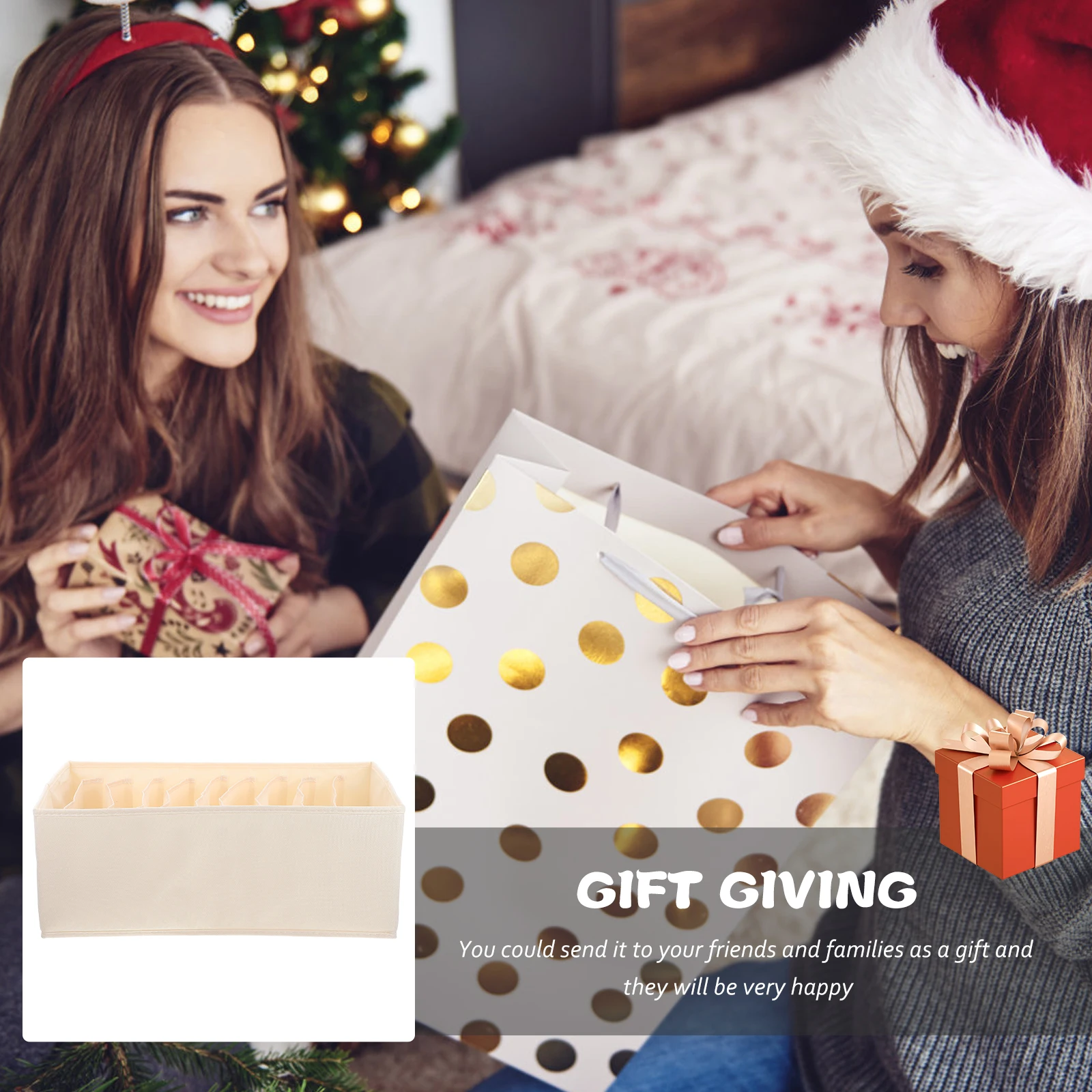 

Clothing Organizer Multi-Grid Clothes Storage Box For T Shirts Pants Folded Apparel Closet Wardrobe Divider Container