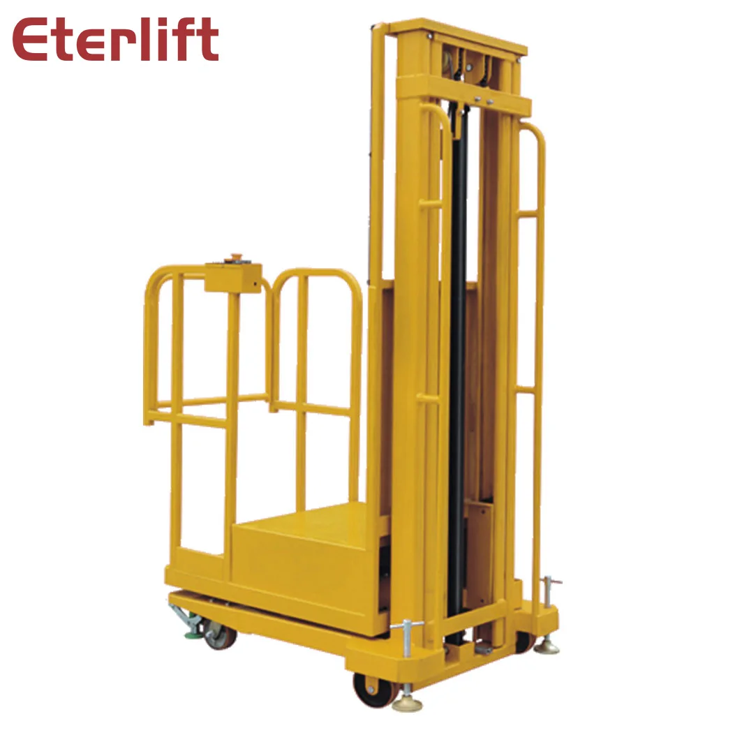 

200kg 4500mm lifting height semi electric order picker