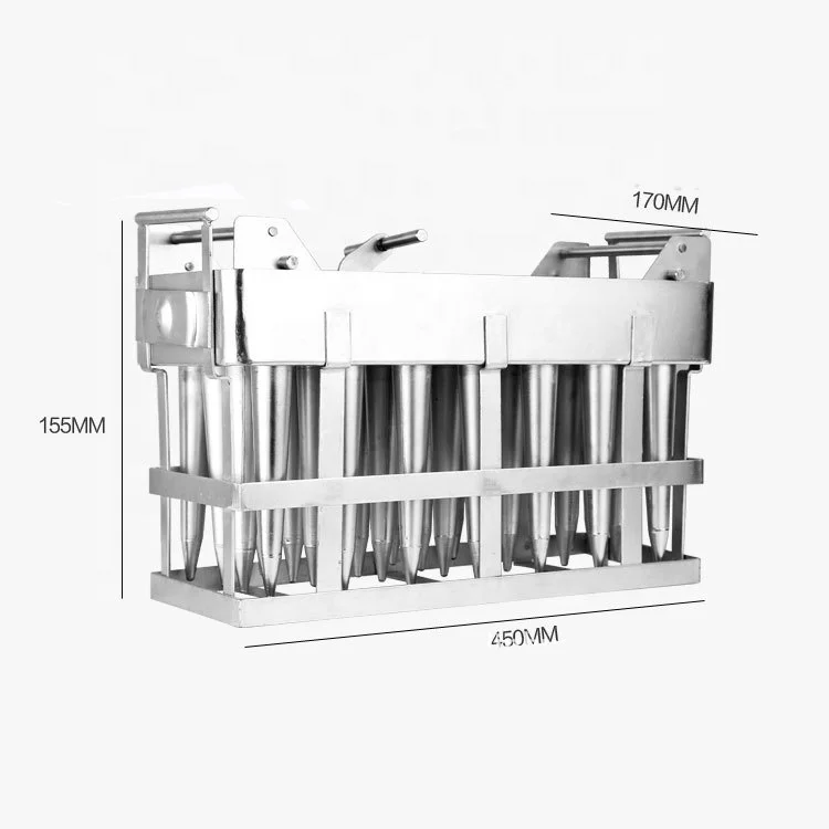 Industrial ice cream mold Stainless steel popsicle mold Popsicle stick mold
