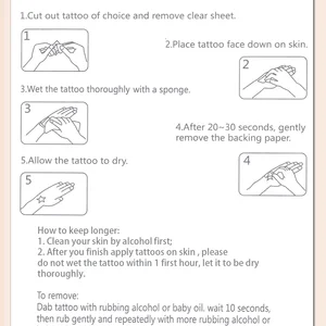 10 قطع للماء مؤقت الوشم ملصق الظلام الذئب الأسد النسر ثعبان الغزلان الهيكل العظمي العقرب الجسم الفن الذراع أنثى الوشم أعلى 6 بيع الذئب الذكور الذراع الوشم - No4