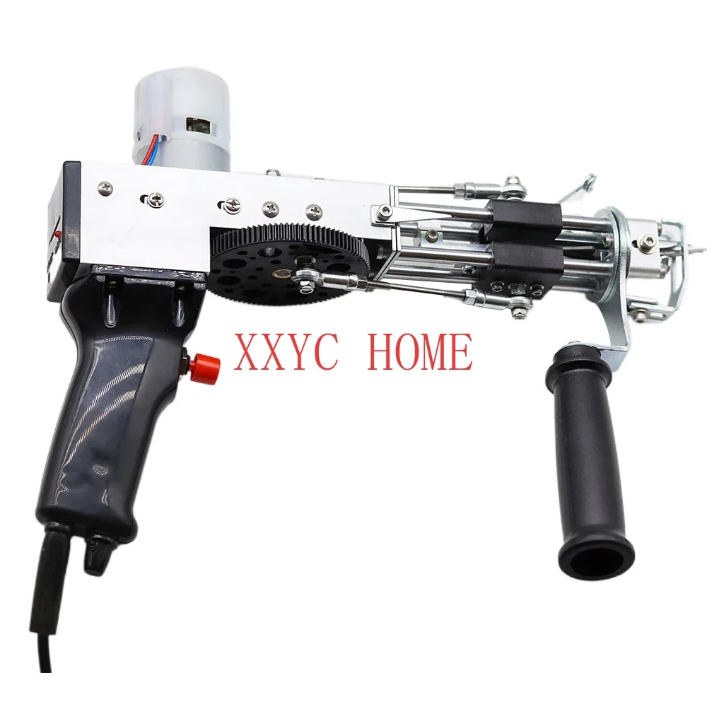 110-220V Electric Carpet Weaving Machine Carpet Tufting Gun Rug Making Tools 7-21mm Cut/Loop Hand-Held Embroidery Machine