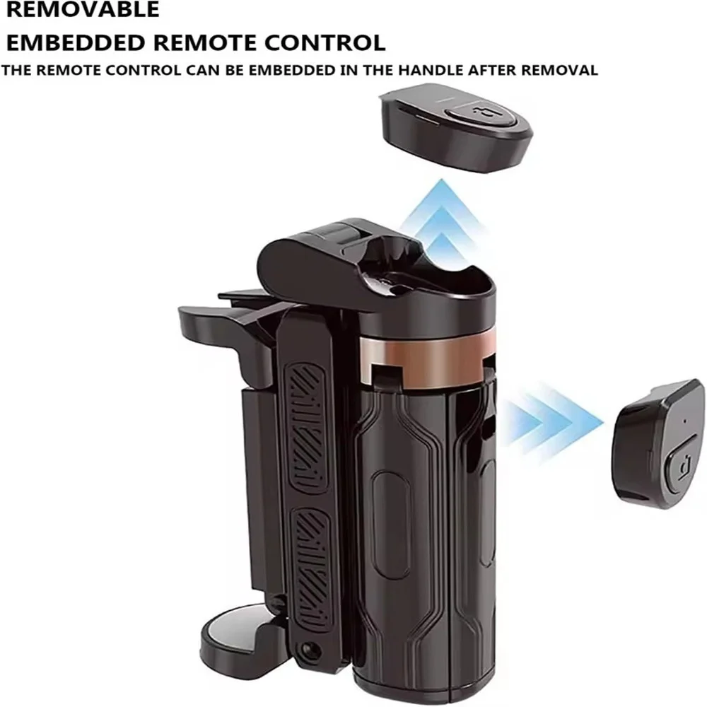 Pocket Flexible Portable Mini Bluetooth Selfie Stick Telescopic Multifunctional Tripod Stand for IPhone Android Phone Monopod