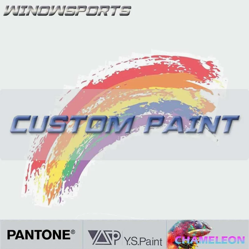 Winowsports Customized paint DIY Painting service / YS Paint / Pantong /Chameleon Color