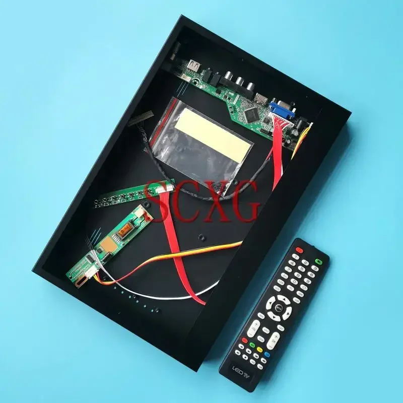 

Metal Case+TV Analog Driver Board Fit LTN154AT01 LTN154AT07 VGA AV USB HDMI-Compatible 30 Pin LVDS DIY Kit 15.4" 1CCFL 1280*800