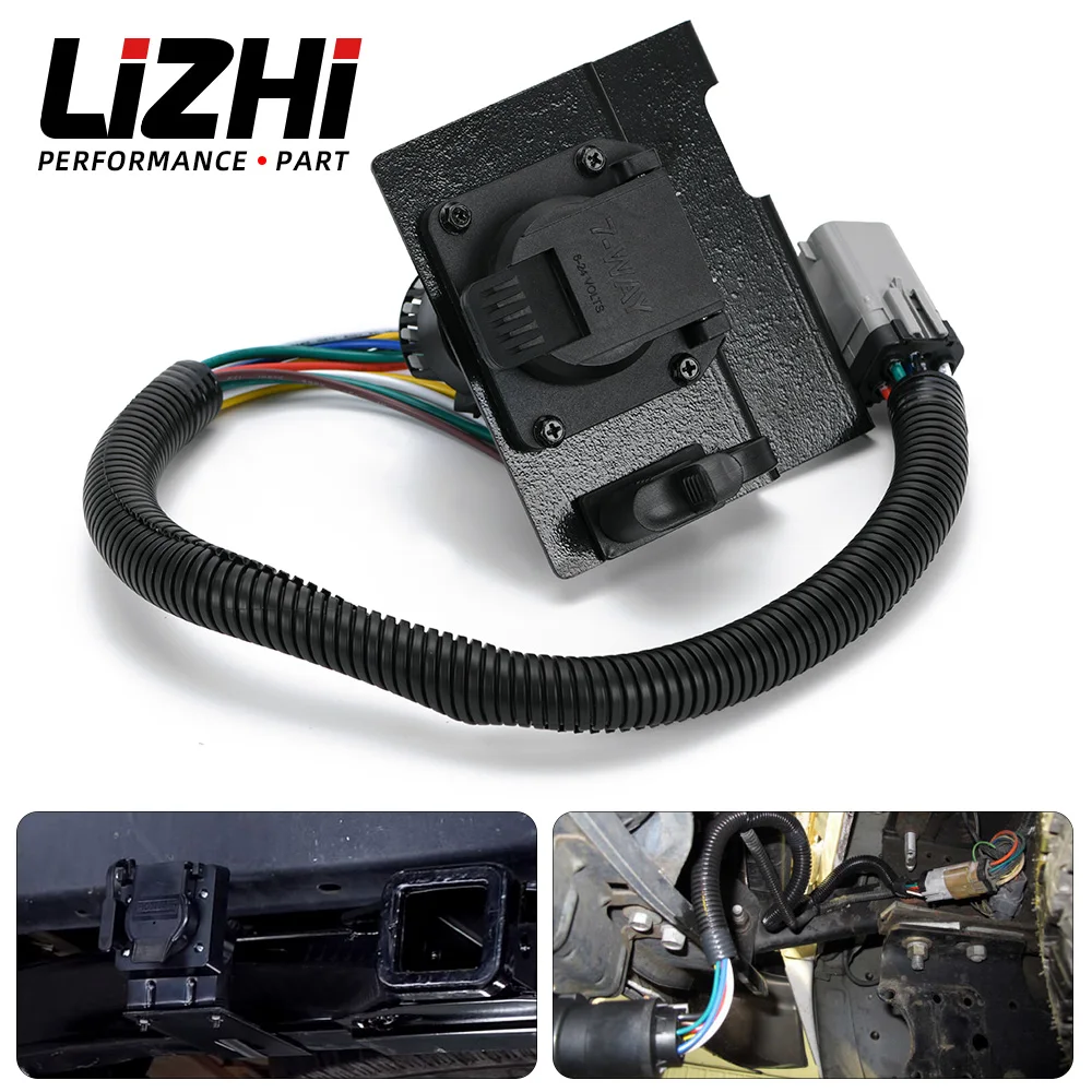 

4 & 7 Pin Trailer Tow Wiring Harness Plug For 2002-2004 Ford F250 F350 Super Duty Replace ‎2C3Z-13A576-DA