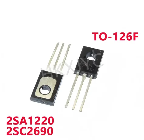 20/PCS New 2SC2690 2SC2690P C2690 2SA1220 2SA1220P A1220A A1220P TO-126 Audio switch pairs In Stock