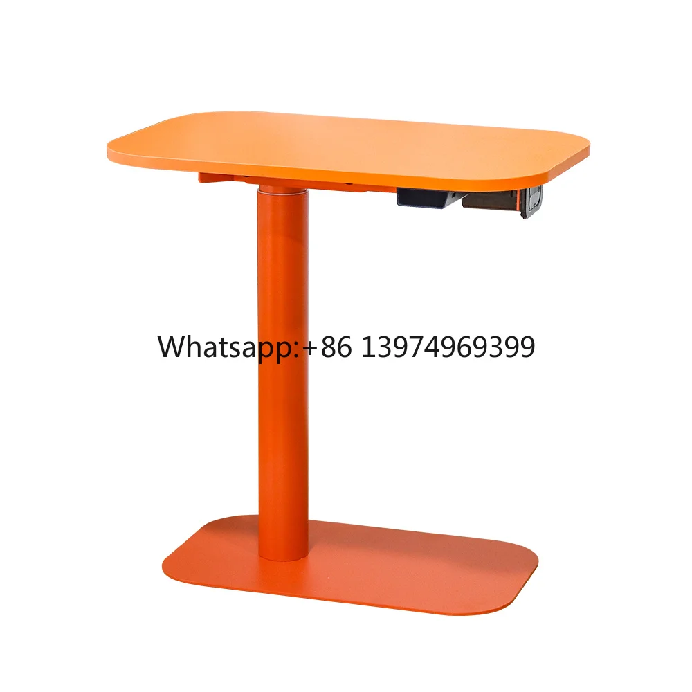 New Design Self-powered Standing Desk  Free-standing Height Adjustable Column with a High-strength Cold-pressed Steel Base