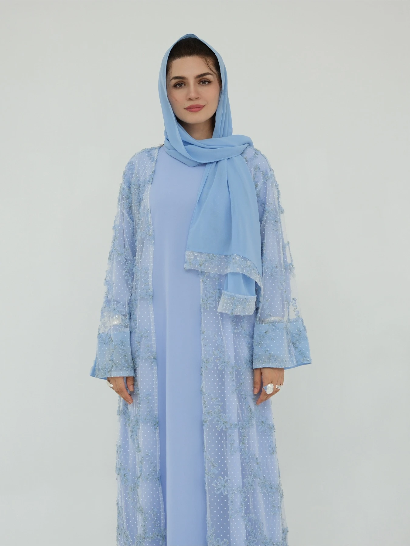 Eid mujeres vestido Abaya musulmán malla flor Jalabiya Ramadán Vestidos Largos Vestidos de fiesta árabe vestido largo Marruecos Dubai Kaftan 2026