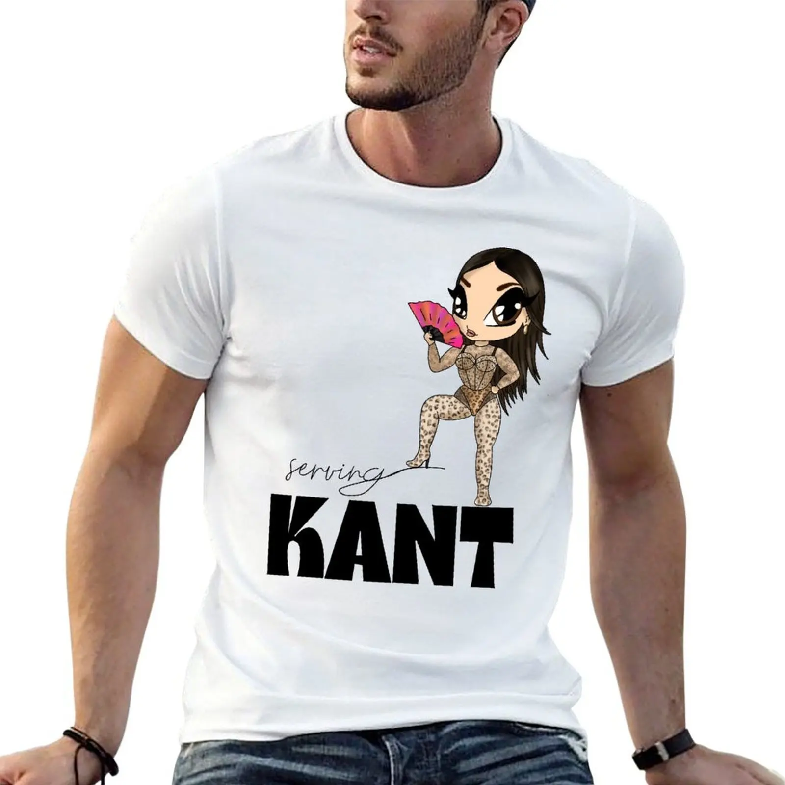 Eurovision 2025 Malta MIRIANA Conte Serving Kant - black T-Shirt oversized graphic tee sports fans men graphic t shirts