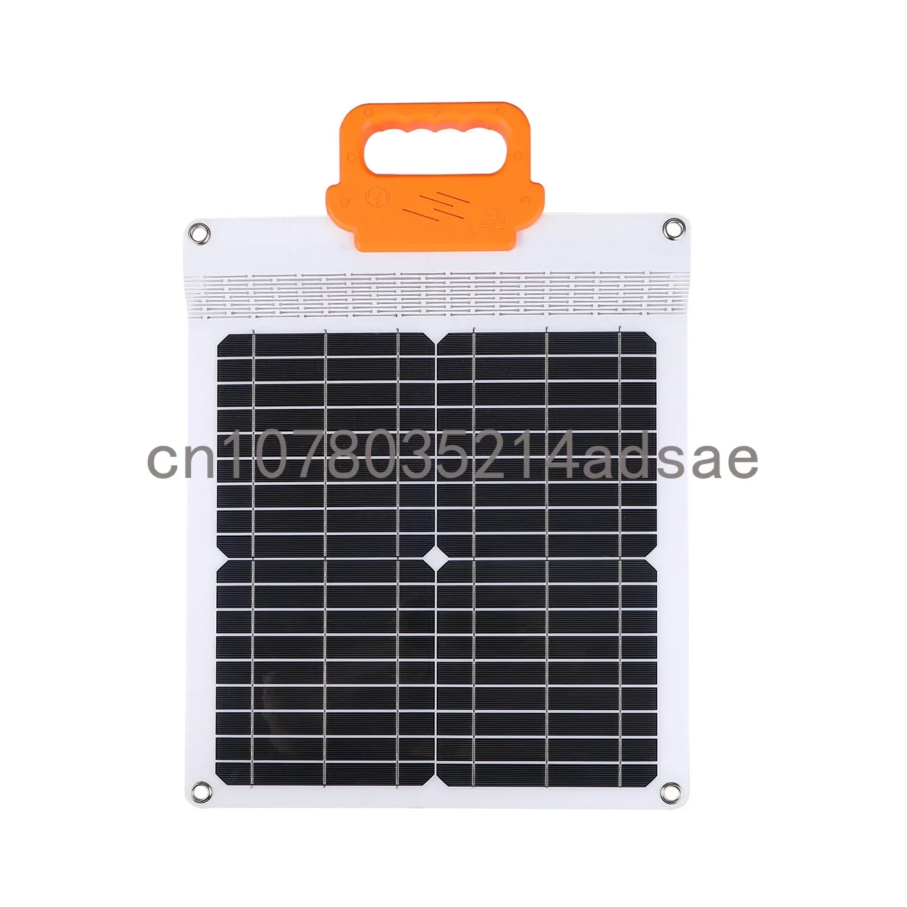 

Сверхлегкое и портативное зарядное устройство для монокристаллической солнечной панели мощностью 20 Вт с многофункциональной ручкой.