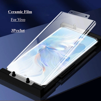 3Pcs Ceramic Film For Vivo X200 Pro Mini X100 X90 X90S X80 X70 X60 Pro+ Explosion-proof Screen Protector Protective+Install Kit