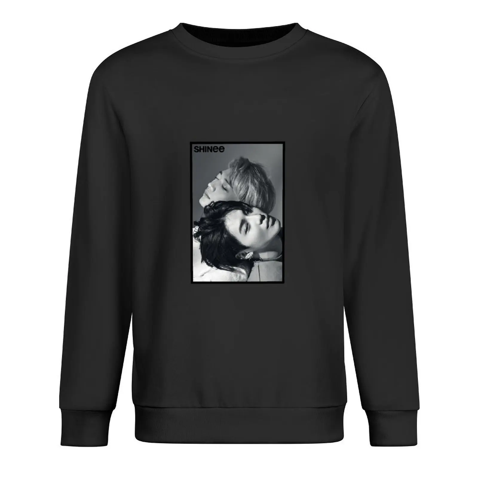 

SHINEE - TAEMIN&MINHO Pullover men clothes men's autumn clothes male clothes autumn new products autumn sweatshirt
