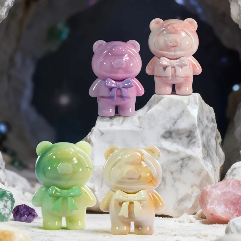 

New Lulu The Piggy Teddy Mini Series Blindbox Cute Piggy Action Figure Mystery Box Bag Pendant Doll Surprise Bag Gifts Toys