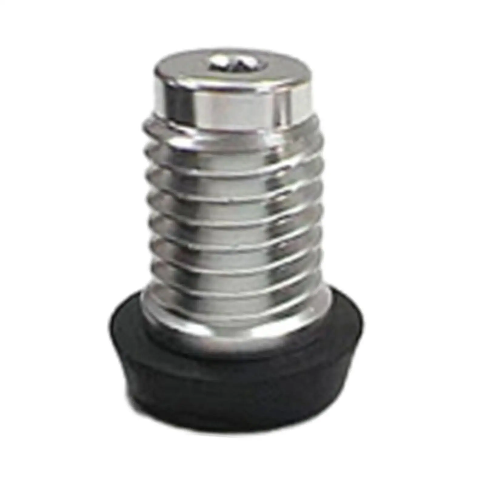 Billiard Cue Bottom Plug Protective Pad Practical Portable Screw Type Pool Bottom Cover for Beginners Sports Athlete Repairing