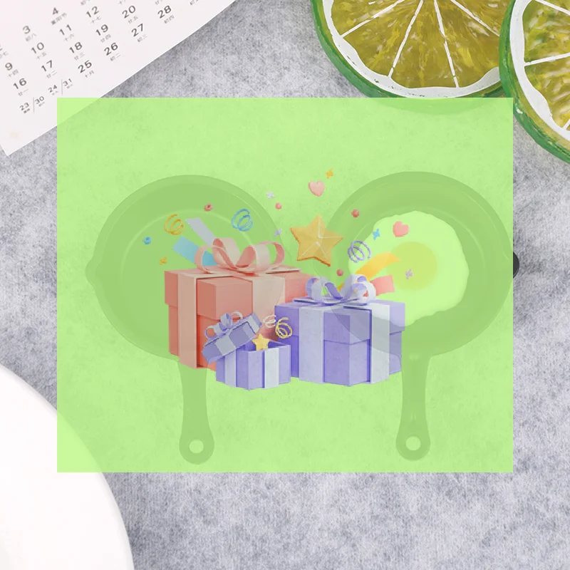 

1:12 Dollhouse Miniature Frying Egg Pans for Dolls House Cooking Ware Play Kitchen Toy Accessories