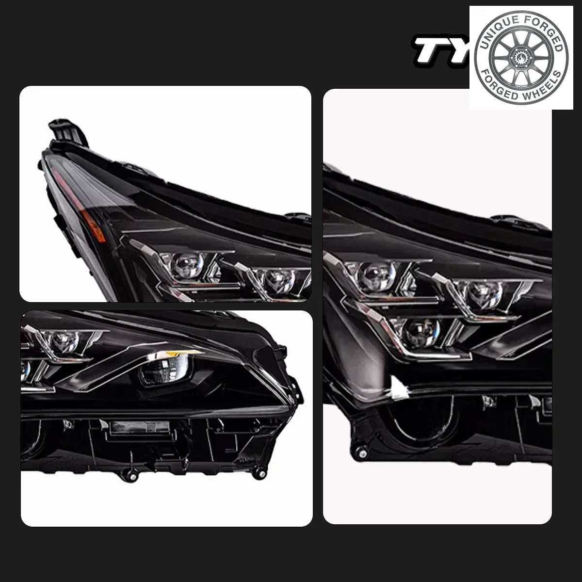 

BC Car For NX Headlight NX200 2015-2021 Upgrade Modified to New DRL Dynamic Turn Signal LED Headlight Auto Accsori