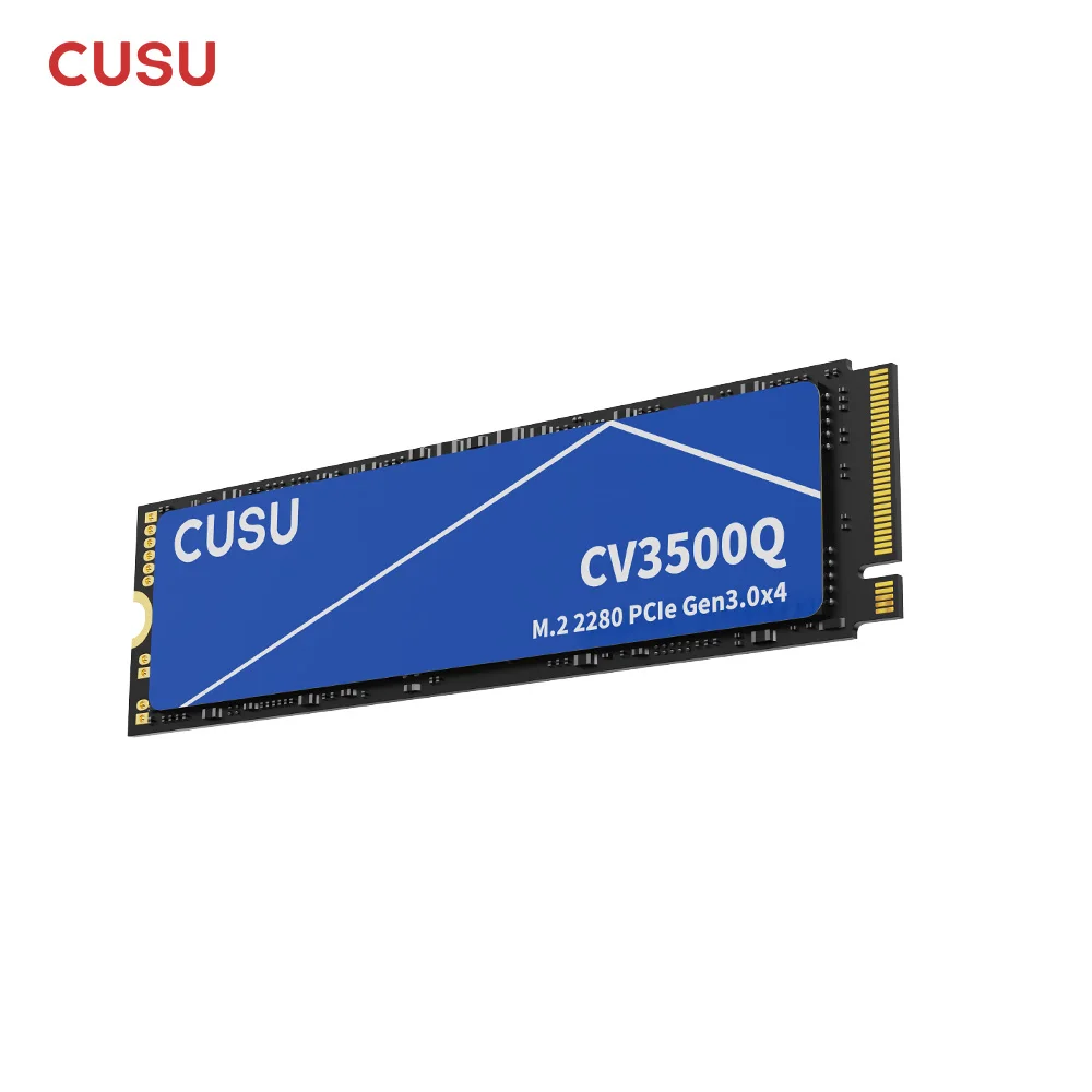 CUSU-Disque dur interne SSD NVMe M2, 1 To, 2 To, M.2 SSD, 512 Go, 256 Go, 2280 PCIe3.0 TLC, disque SSD pour ordinateur portable