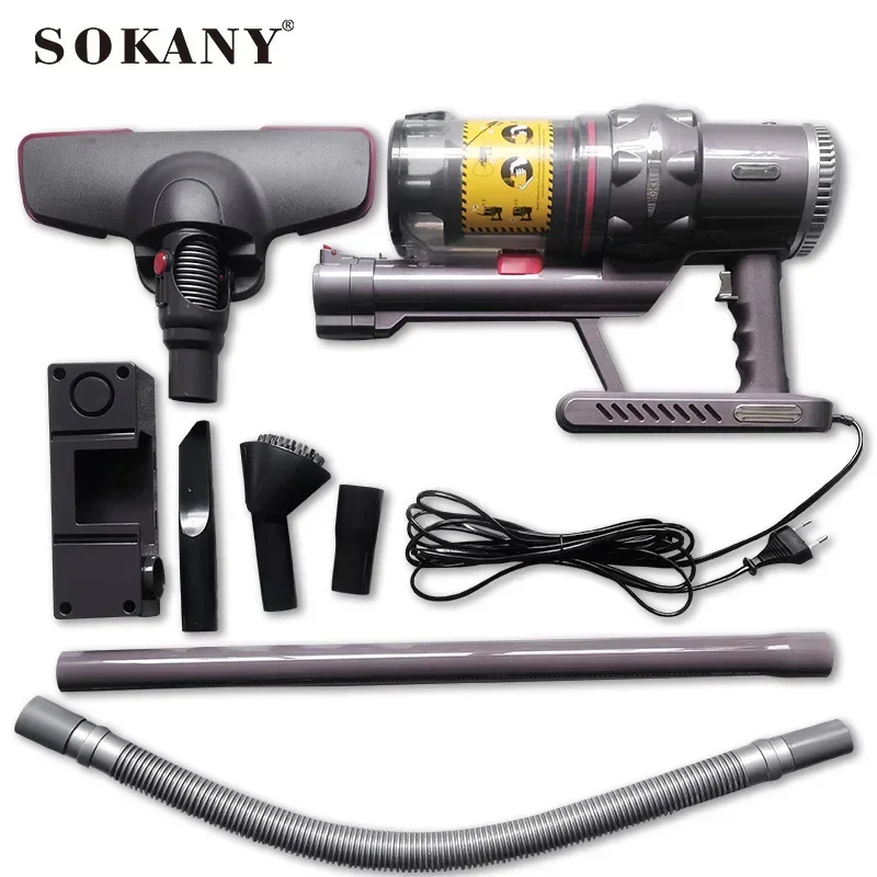 SOKANY 3378 Handheld Vacuum Cleaner Vertical Multi-function Wired Compact Cleaning Tool for Home