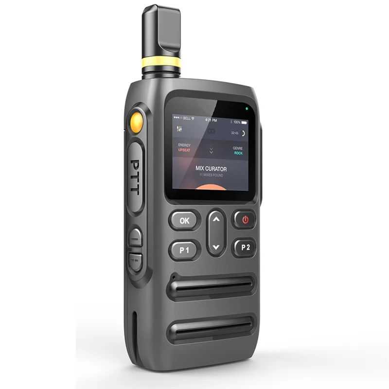 

1 компл. JX-700 4G общественная сеть цифровая рация WIFI/Bluetooth соединение GPS позиционирование супер длительное время ожидания черный-B61B