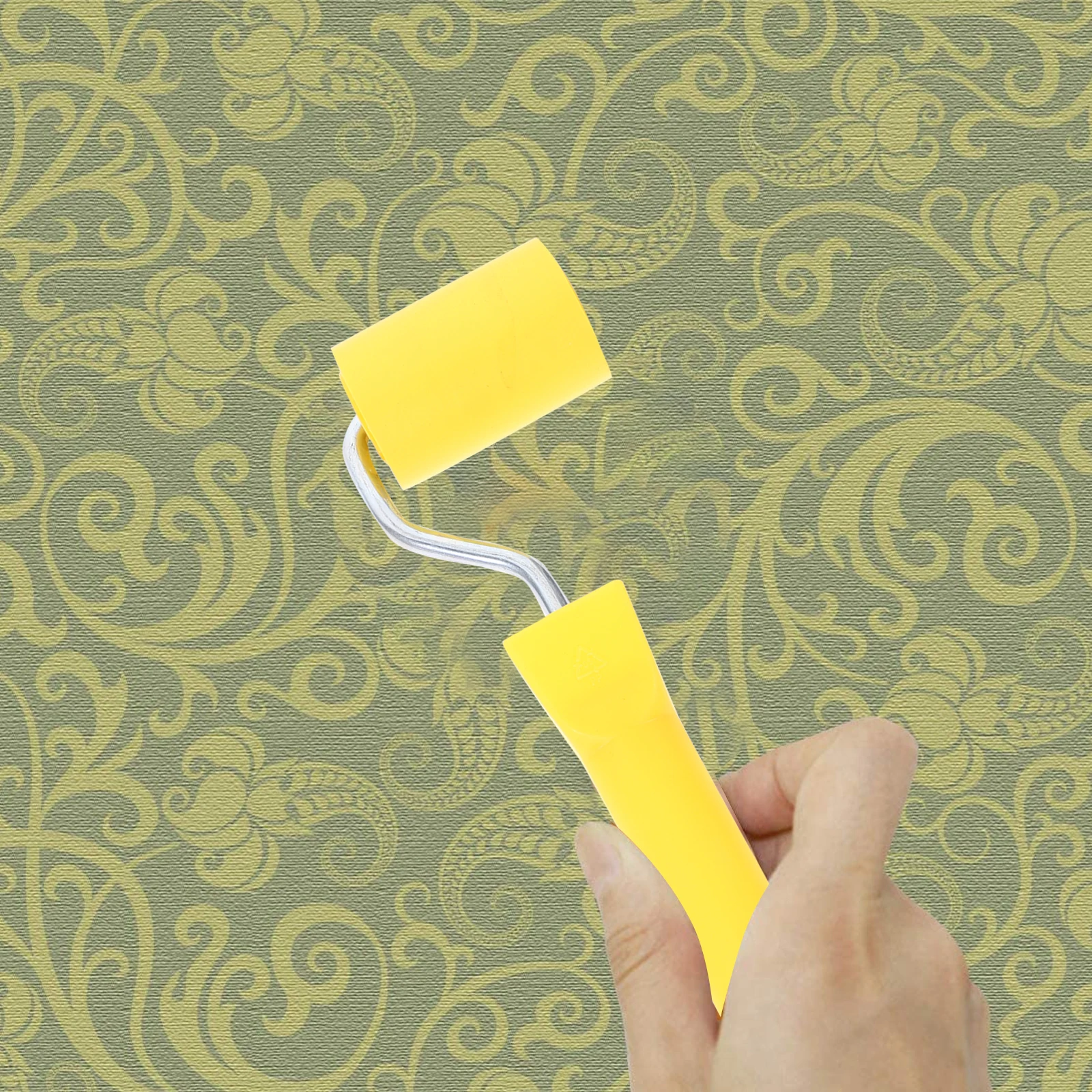 

Sticker Burr Roller Vinyl Floor Wallpaper Scoring Tool Seam Smoother Rubber Small Tools Laminate Roller Wall Art