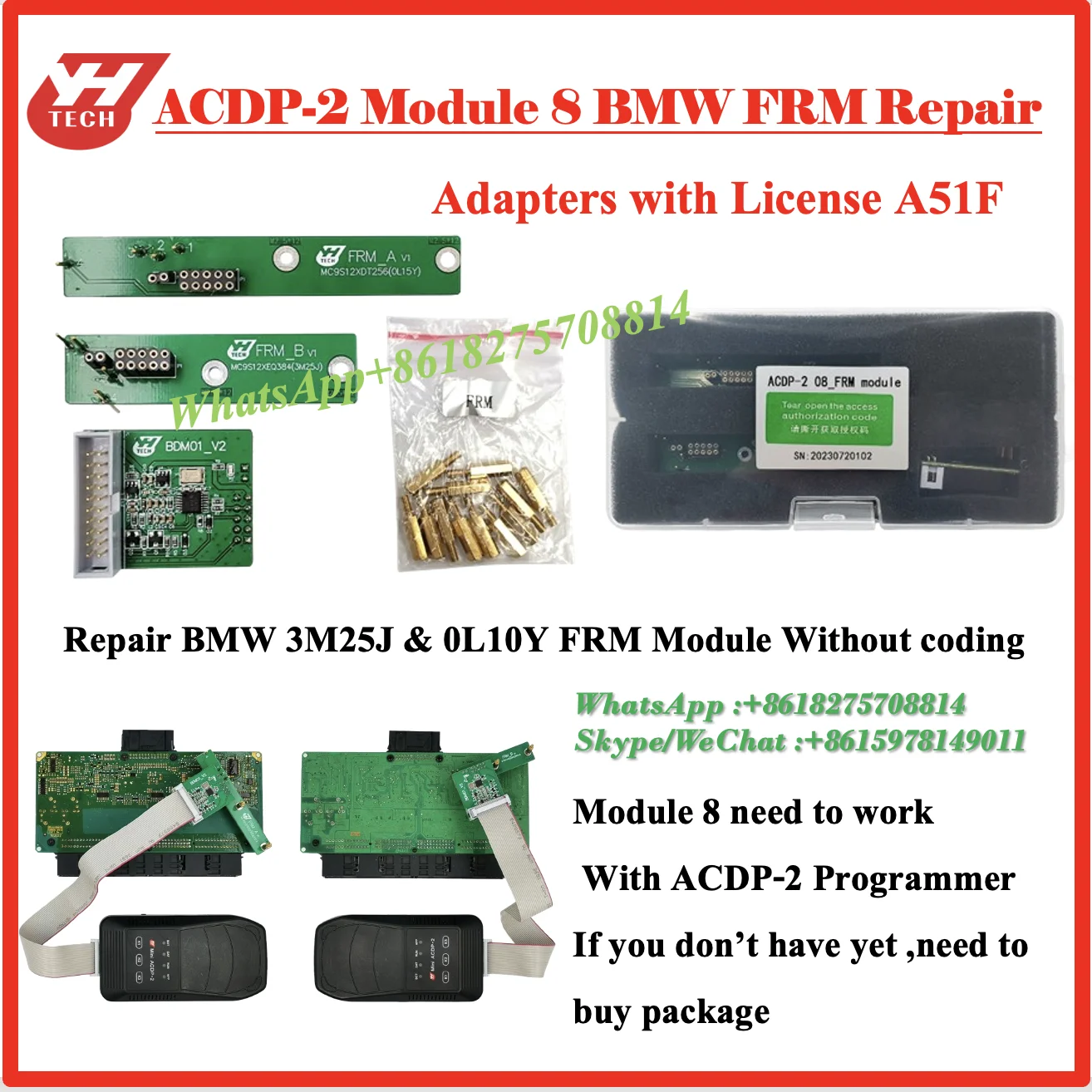 Réparer le boîtier FRM d’une BMW Comment ce module ACDP 8 a changé ma situation
