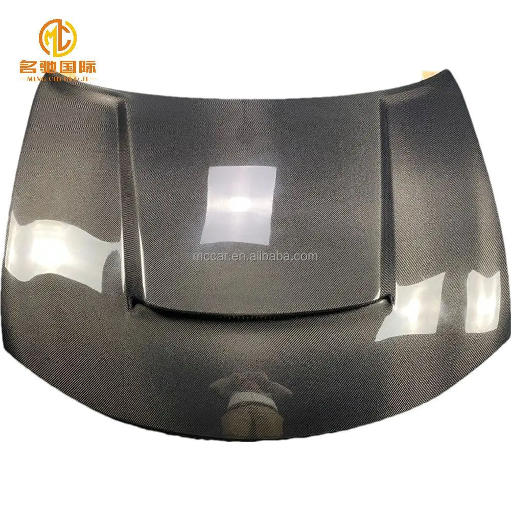 

Single Sided Carbon Fiber Front Engine Hood Vent Cover for Dodge Charger Hood Car