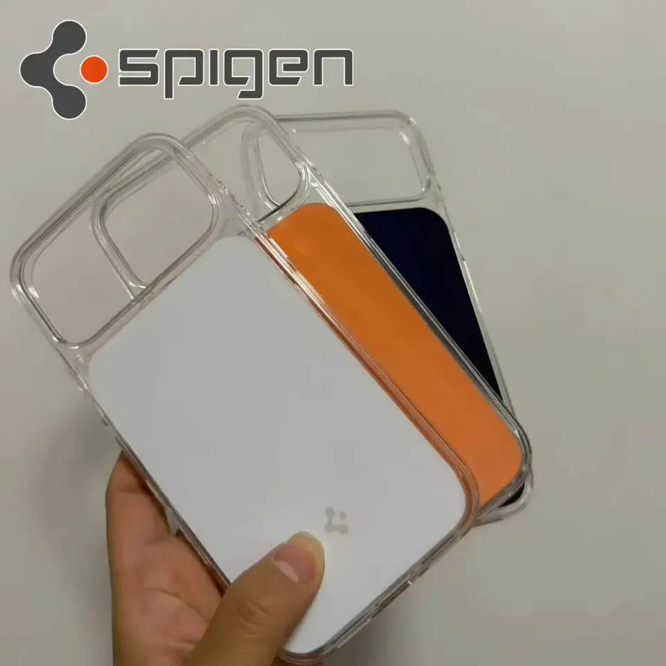غطاء Spigen لجهاز iPhone 17 Pro Max، غطاء واقي مقاوم للكسر تغطية كاملة، قشرة شفافة