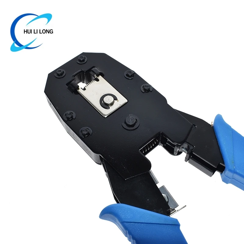 RJ45 crimper tool RJ11 RJ12 cat5e cat6 cable crimping tool network pliers tool 8P/6P4P multi-function cable pliers peeling shear