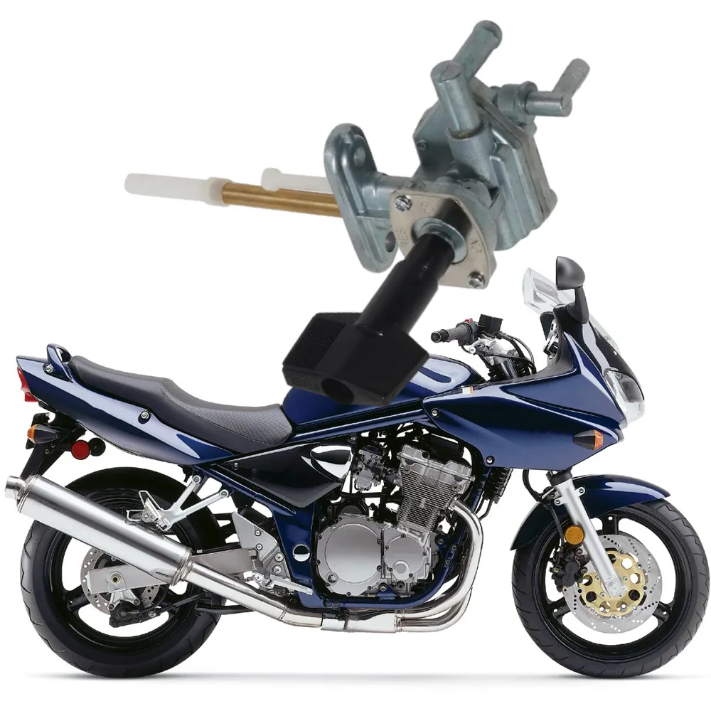 For Suzuki GSF600 GSF600S GSF1200 GSF1200S Bandit 1995-2004 Motorcycle Fuel Valve Petcock Switch 44300-26E00 44300-26E01