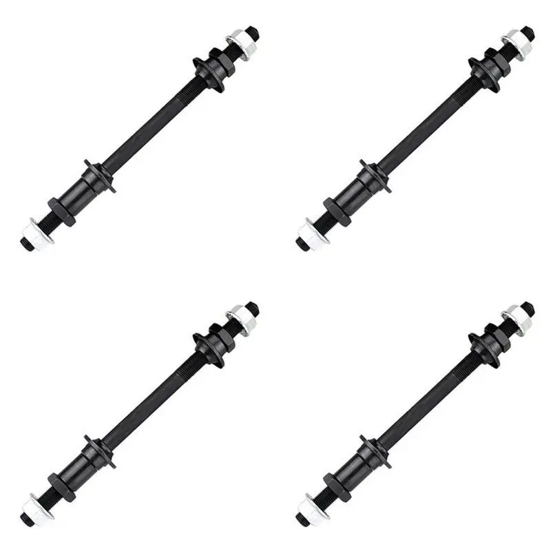 B48B-4X Lengthened 240Mm Mountain Bike Snow Bike Fat Bicycle Hubs Rear Axle Refitted Solid Axle Rear Axle Bicycle Accessories