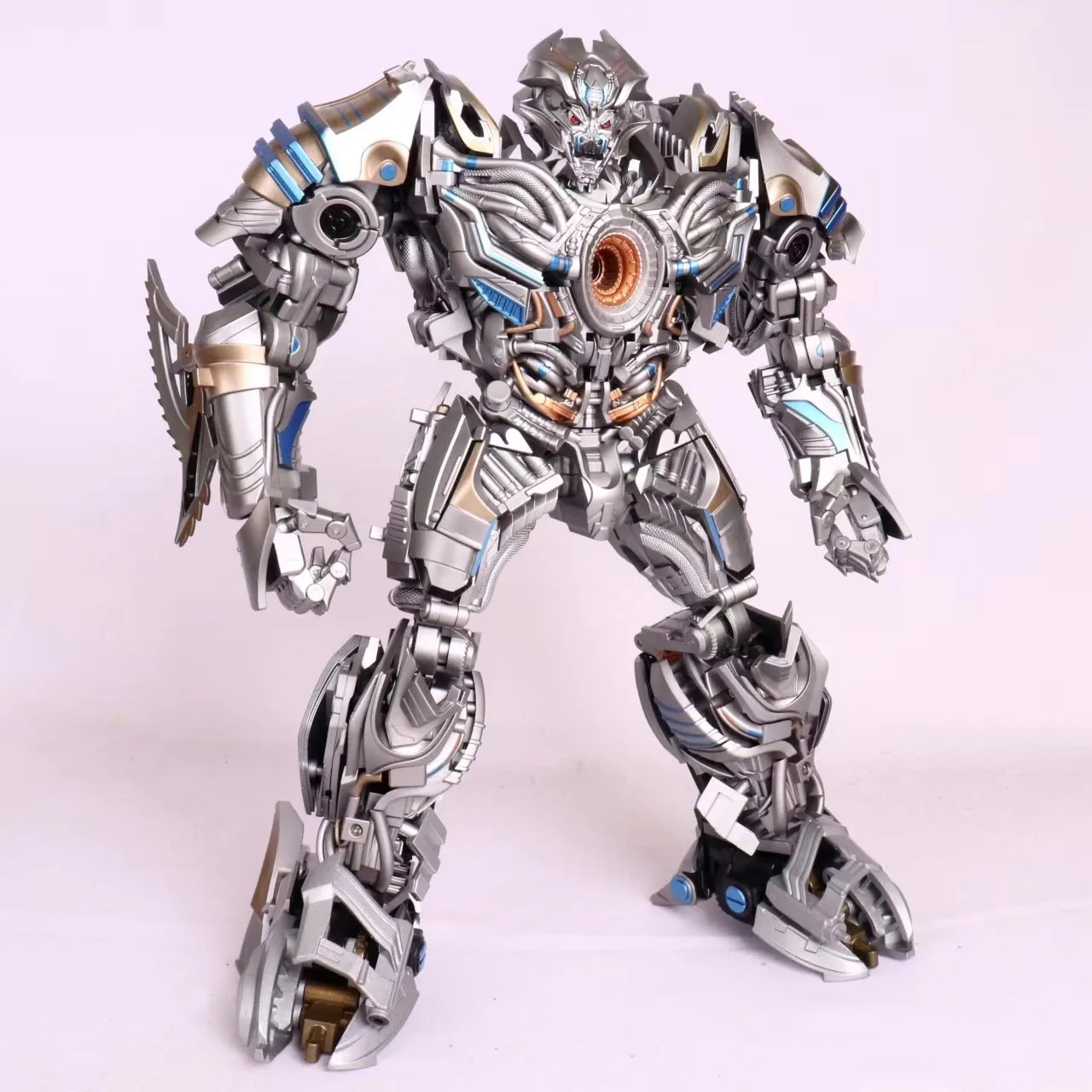 In Stock Enlarged version 33cm Transformation BMB Metallic Galvatron BS-04 BS04 Action Figure Robot