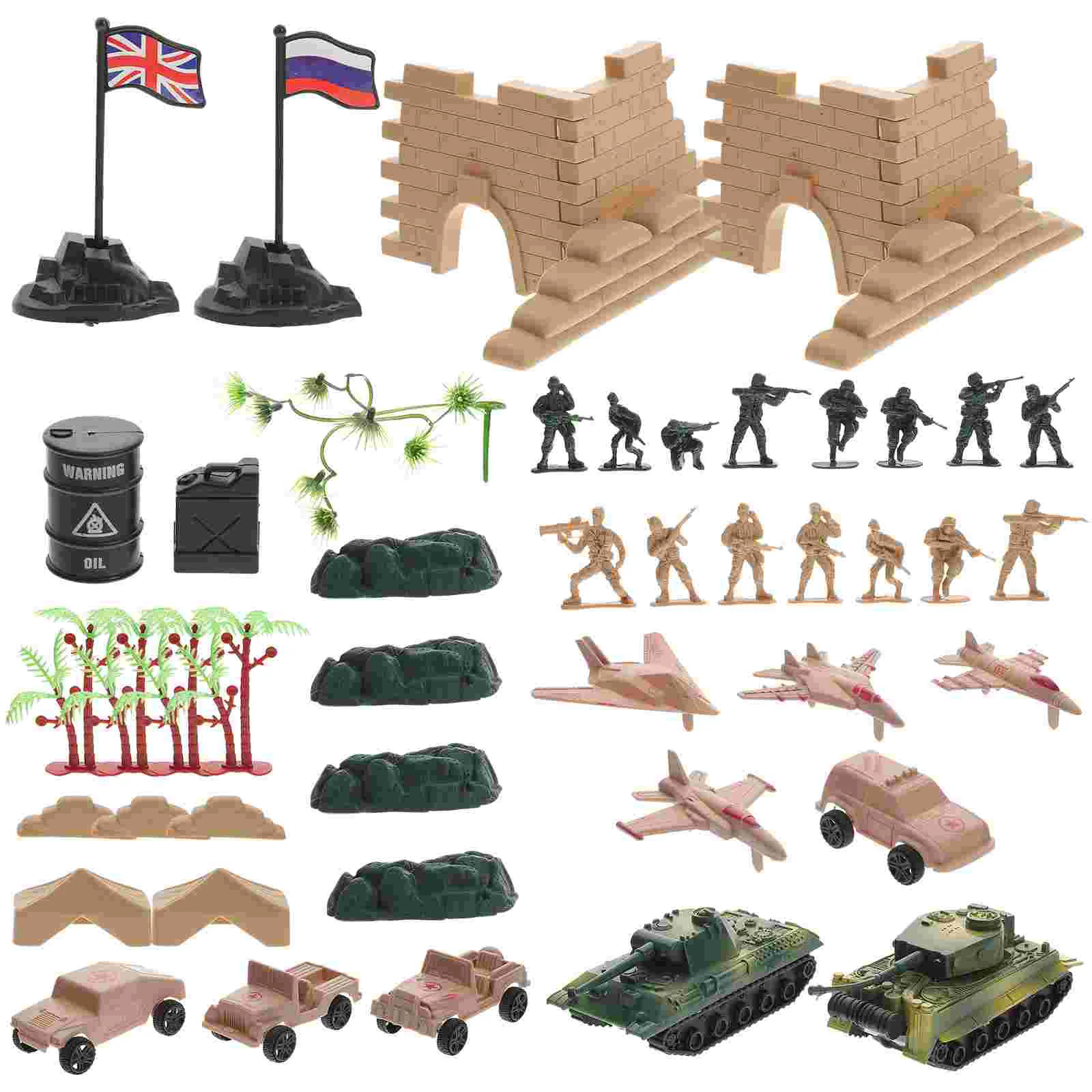 

Soldier Model Boys Toys Models Decorative for Plastic Kids Plaything Child Pretend Boys' Equipment