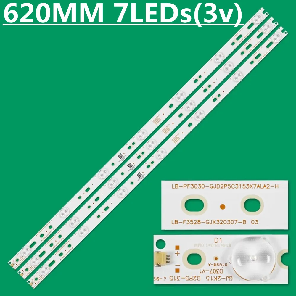

30PCS LED Backlight Strip LB32080 GJ-2K16 D2P5-315 D307-V2.2 For 32PFK4309/12 32E100E 32E200E 32PFL3018T 32PFL3208T 32PFL3208