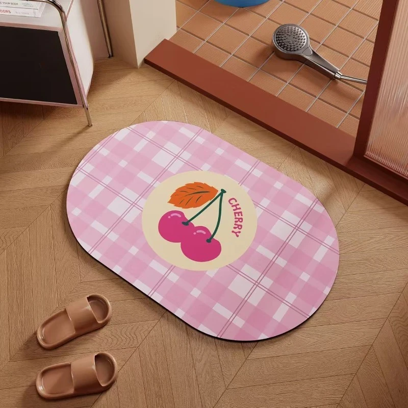 Bathroom absorbent diatom mud toilet  doormat toilet toilet floor mat toilet carpet