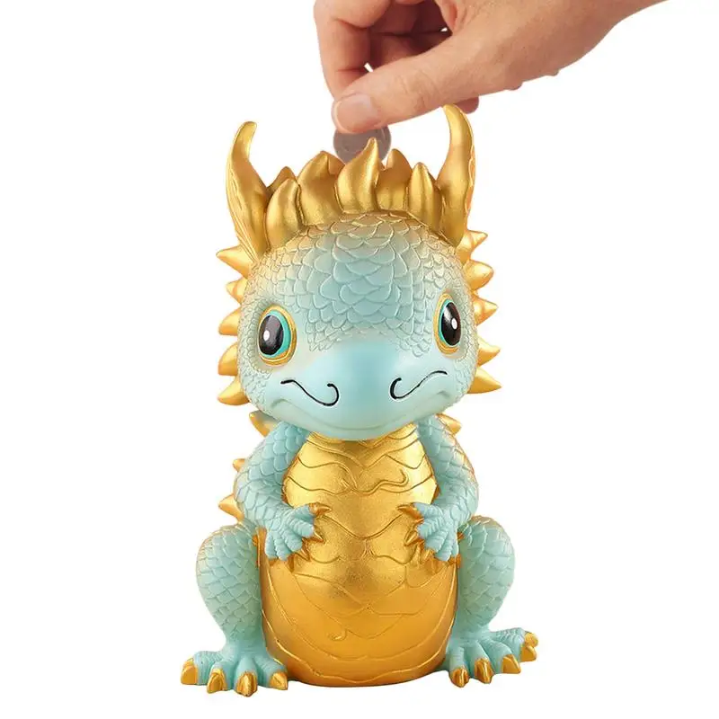 

Копилка Dragon Money Bank с 3d-изображением животных, ударопрочная копилка, 3D копилка с изображением животных, креативная Копилка 2024