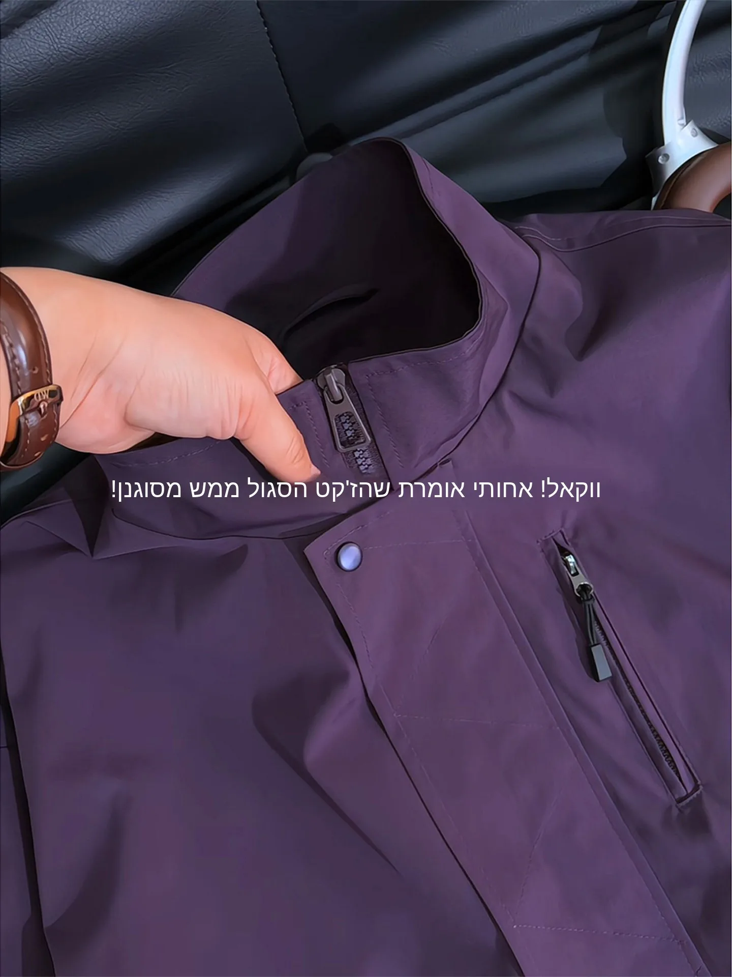 Purple American Style Flight Jacket Men's Spring Autumn Outdoor Three-Proof Zipper Workwear Stand Collar  Coat Baseball ...