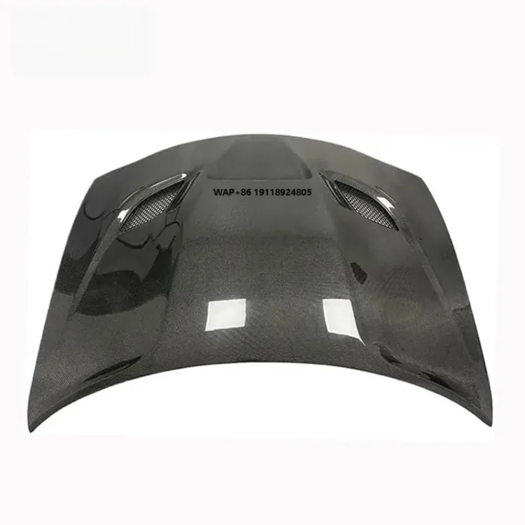 

Custom 2015-2020 for Charger Hood Cover Carbon Fiber Exterior Accessory New Condition Engine Hood Bonnet