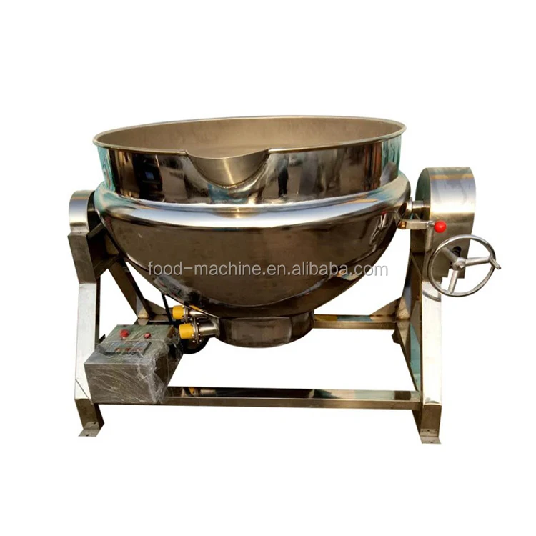 التجارية البخار الغاز التدفئة الكهربائية الغذاء كريم الجبن معجون سترة اثارة آلة غلاية الطبخ #6