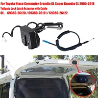 Cerradura de puerta trasera con Cable para Toyota Hiace Commuter Super Grandia GL 2005-2018 6935026120 6935026121 6935026122
