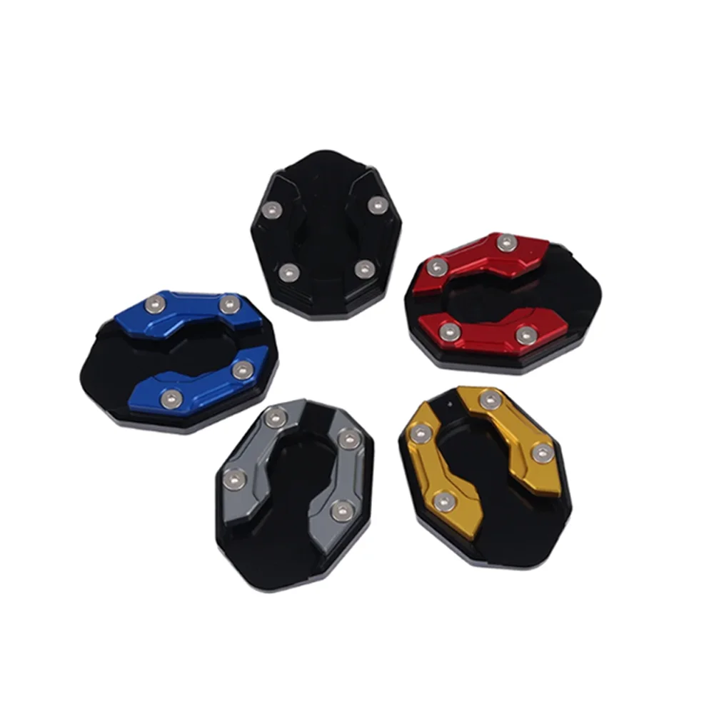 For HAOJUE UHR150 UHR125 uhr 150 125 High Quality CNC Motorcycle Kickstand Foot Enlarger Side Extension Pad Stand Support Plate
