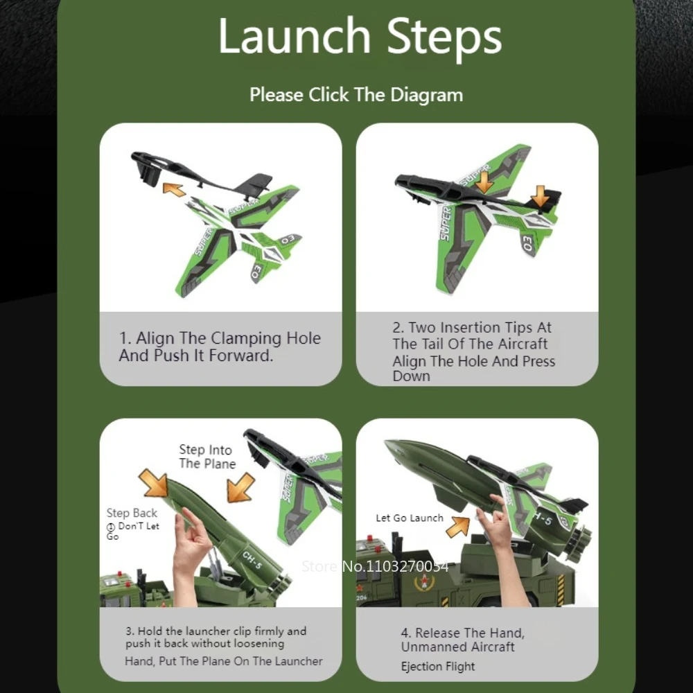 1/32 uav drone lançamento veículo modelo brinquedos carro liga diecast carro militar som luz puxar para trás alta simulação brinquedos presentes do feriado