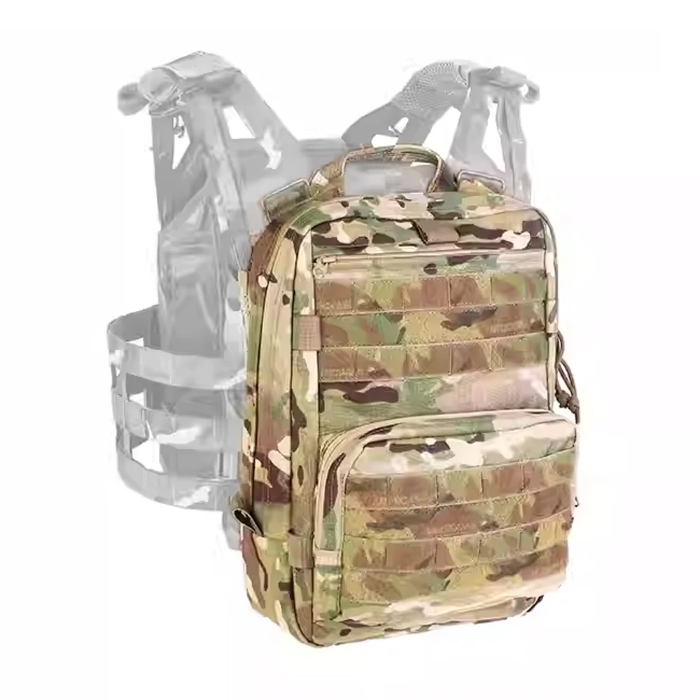 Outdoor Tactical JPC-R Series Zipper Backplate Bag suitable for JPC AVS SPC