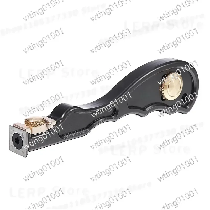 for Mini 2 in 1 Wood Carbide Insert Scraper with Aluminum Alloy Handle Efficient Glue Removal Tool for Woodworking Projects